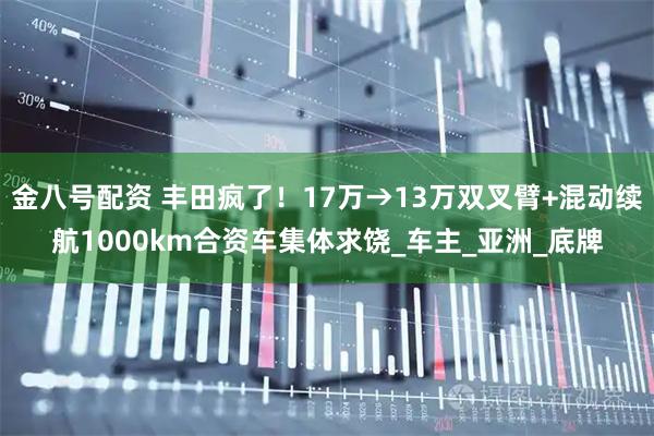 金八号配资 丰田疯了！17万→13万双叉臂+混动续航1000km合资车集体求饶_车主_亚洲_底牌